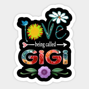 gigi i love being called gigi Sticker